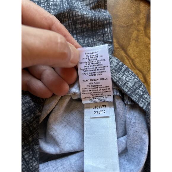 LuLaRoe Nova Gray Print Long Sleeve Bodysuit Women’s Sz M (8-10) NWT - Picture 4 of 5